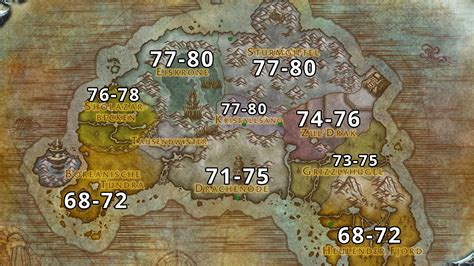 leveling zones wotlk|wotlk classic zones by level.